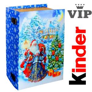 Детский новогодний подарок в премиальной упаковке весом 1800 грамм по цене 2596 руб в Кирове