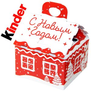 Детский новогодний подарок в картонной упаковке весом 230 грамм по цене 586 руб с символом 2022 года в Кирове