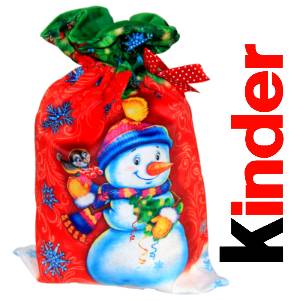 Детский новогодний подарок в картонной упаковке весом 1000 грамм по цене 1261 руб в Кирове