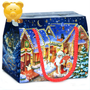 Детский подарок на Новый Год  в картонной упаковке весом 750 грамм по цене 471 руб