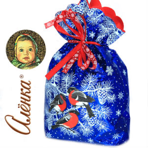 Детский подарок на Новый Год в мешочке весом 750 грамм по цене 703 руб в Кирове