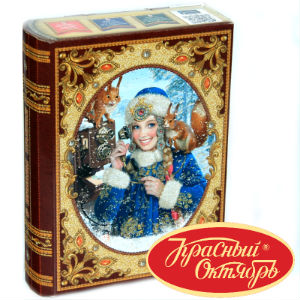 Детский подарок на Новый Год  в картонной упаковке весом 1000 грамм по цене 811 руб